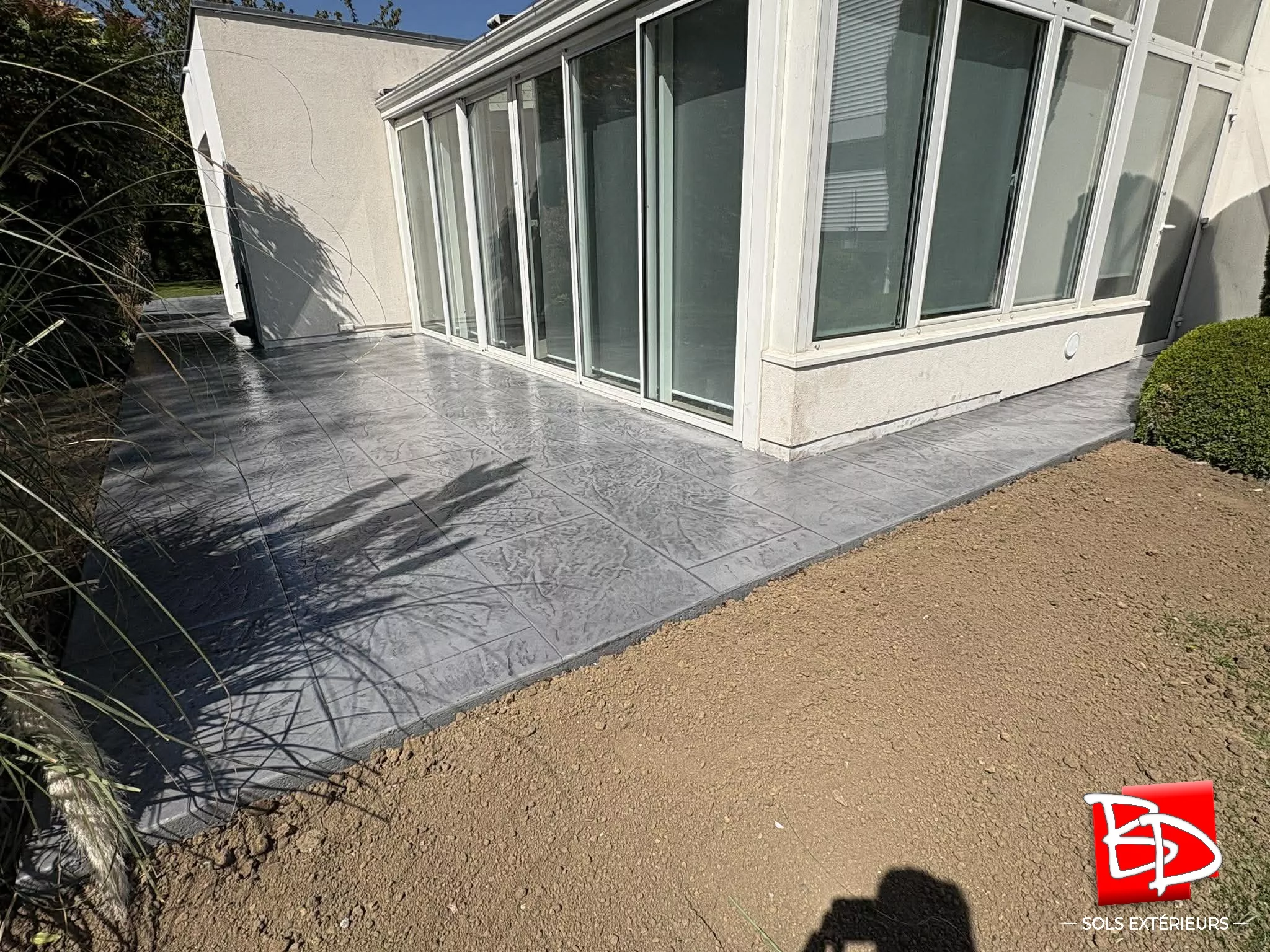Terrasse imitation Carrelage